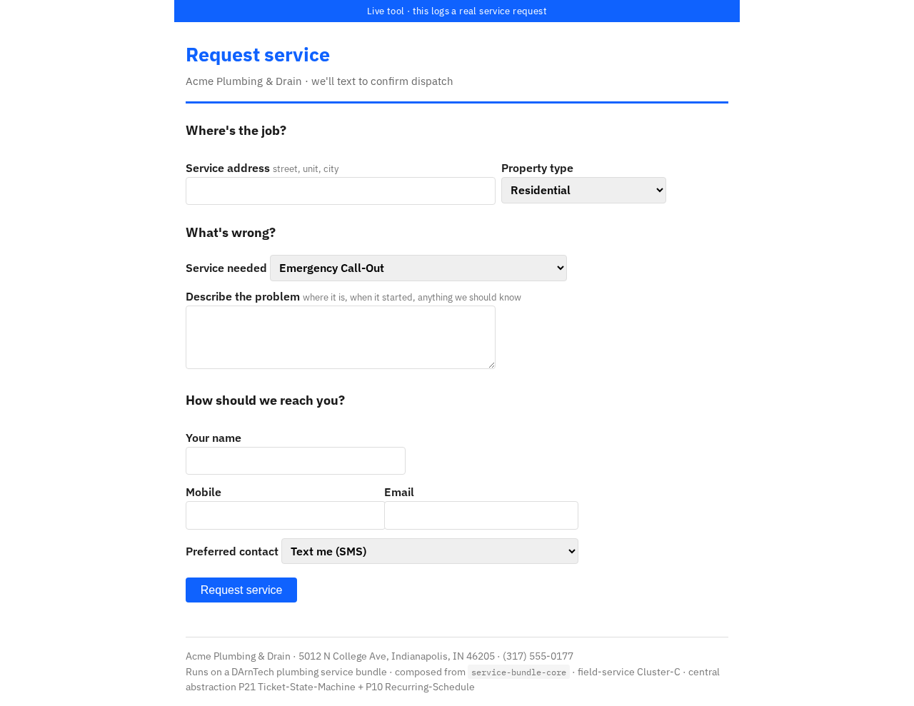 Customers book online — no phone tag.